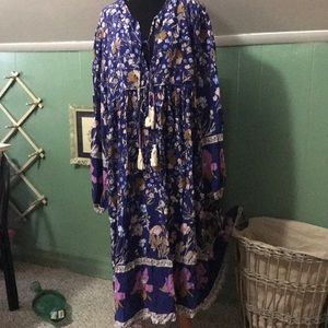 R. Vivimos Bohemian Midi Dress